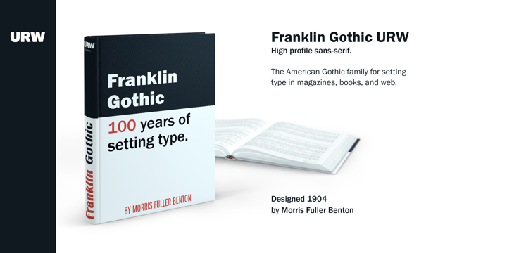 Franklin Gothic Font Poster 2