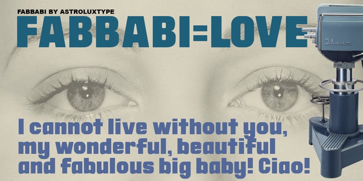 Fabbabi Font Poster 5