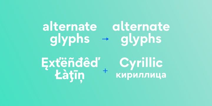 Gordita Font Poster 7