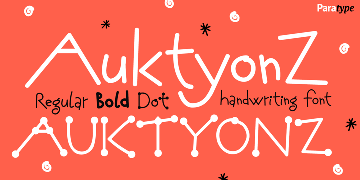 AuktyonZ Font Poster 1