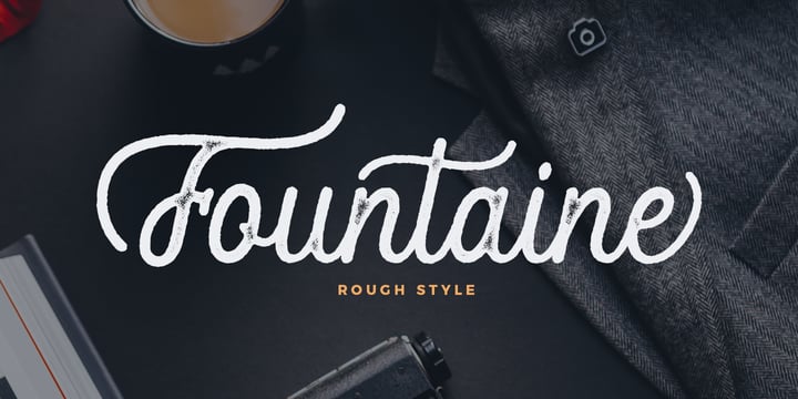 Fountaine Font Poster 8