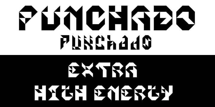 Punchado Font Poster 5