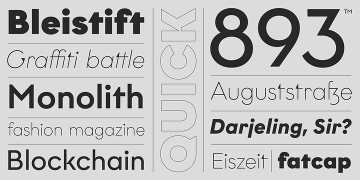 Graphit Font Poster 2