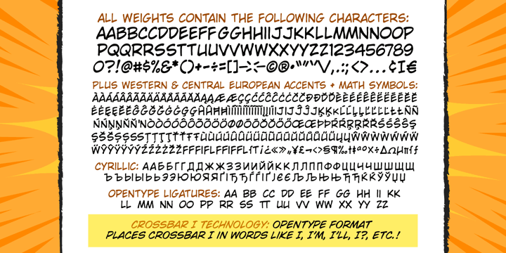WildWords Font Poster 3