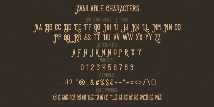 Quick Or Dead Font Poster 4