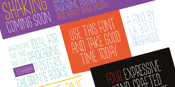 Shaking Font | Webfont & Desktop | MyFonts