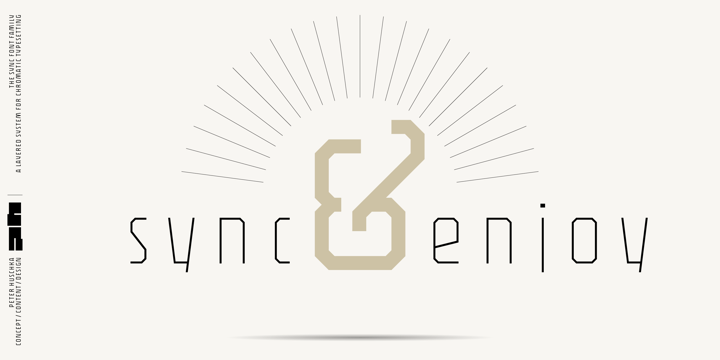 Sync Font Poster 11