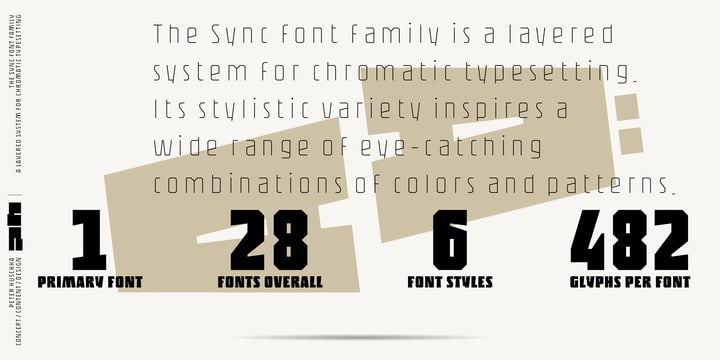 Sync Font Poster 4