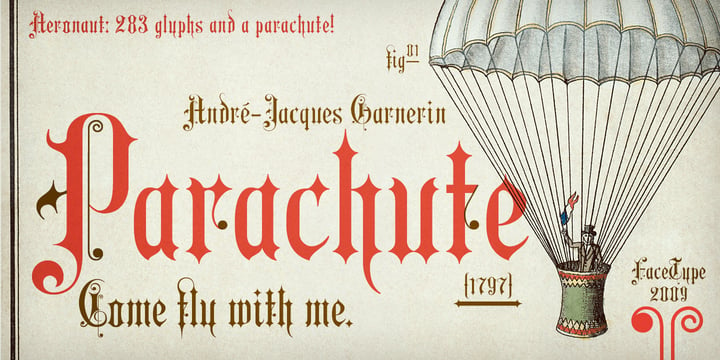 Aeronaut Font Poster 10