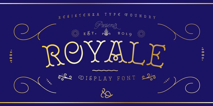 Royale Font Poster 6