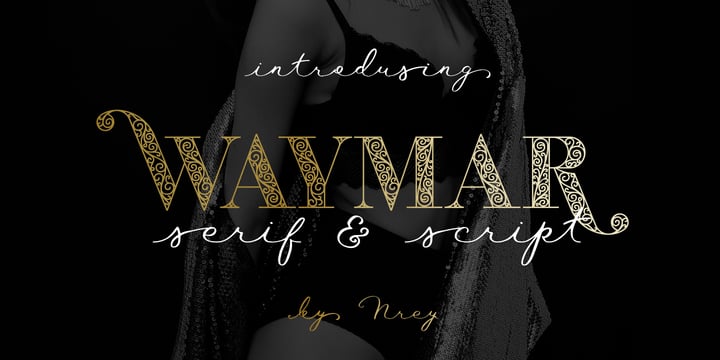 Waymar Font Poster 1