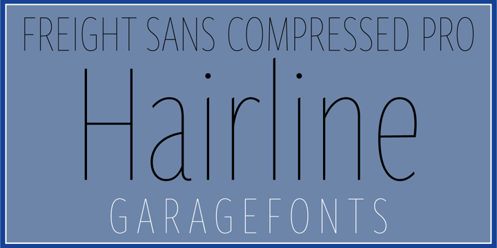 Freight Sans HCmp Pro