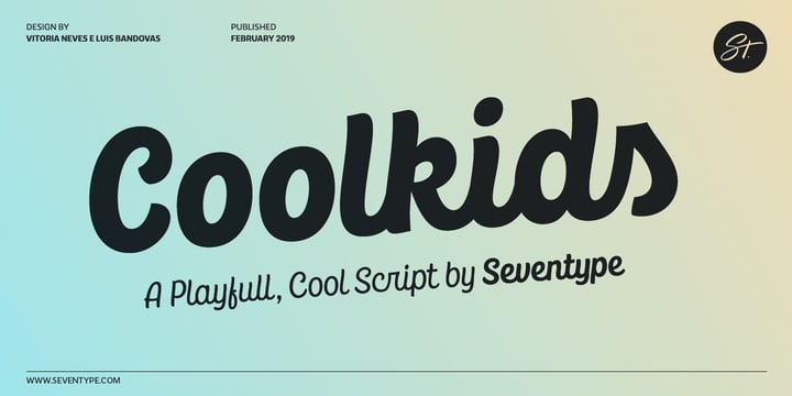 CoolKids Font Poster 1