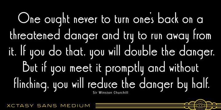 Xctasy Sans Font Poster 7