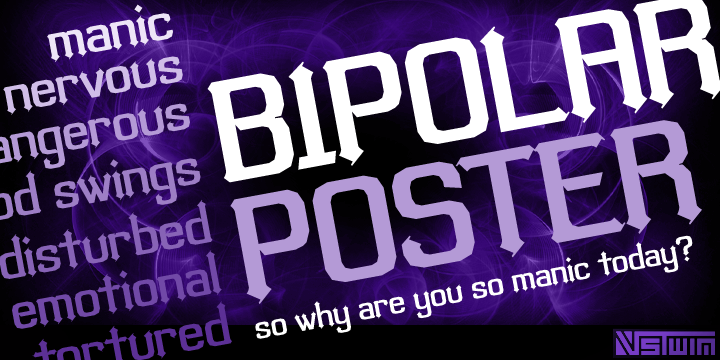 Bipolar Poster Font Poster 1