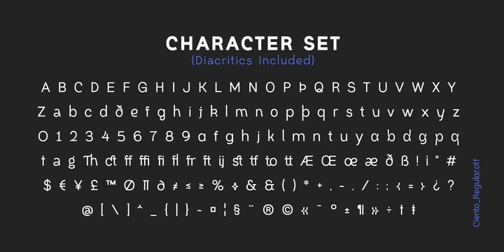 Ciento Font Webfont Desktop Myfonts