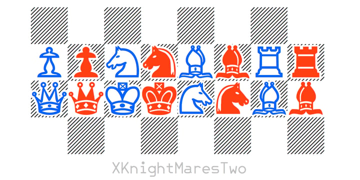 XKnightMares Font Poster 4