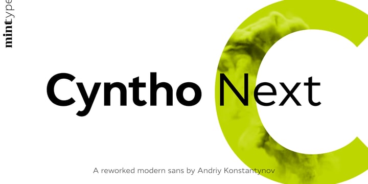 Cyntho Next Font Poster 9