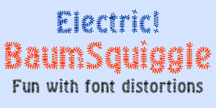BaumSquiggle Font Poster 4