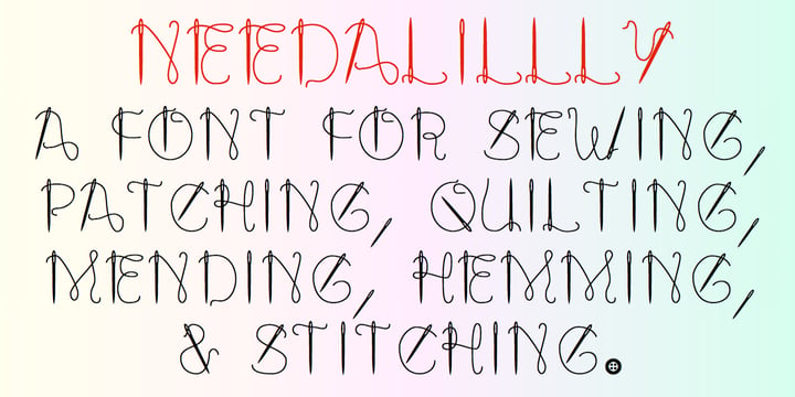 NeedALilly Font Poster 5