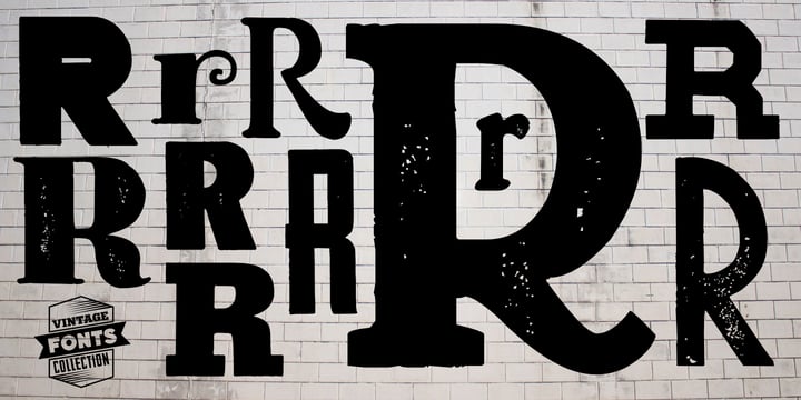 Vintage Fonts Collection