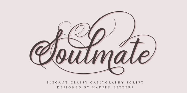 Soulmate Font | Webfont & Desktop | MyFonts