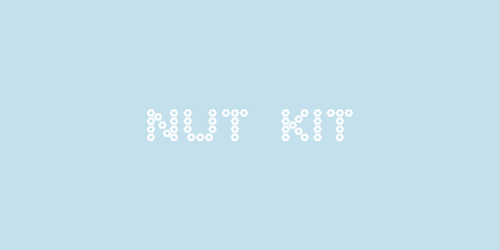 Nut Kit 4F Font Poster 1