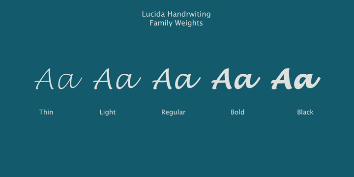add lucida calligraphy font to my computer