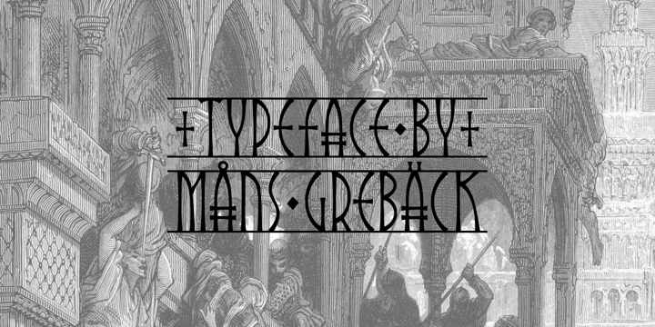 Angars Runes Font Poster 3