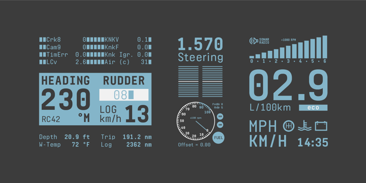 Realtime Font Poster 5