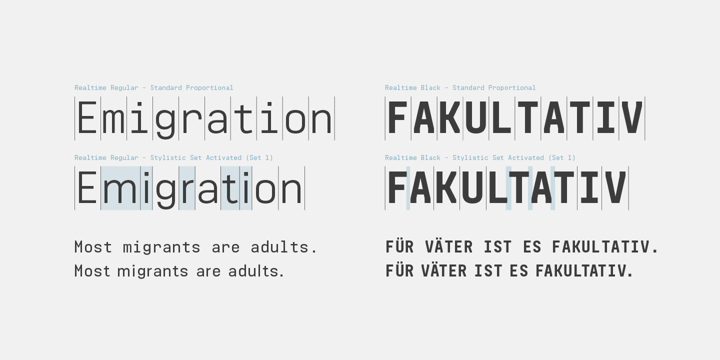 Realtime Font Poster 6