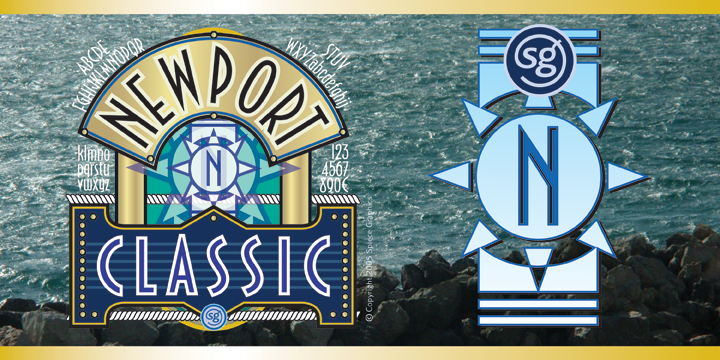 Newport Classic SG Font Poster 1