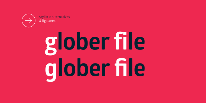 Glober Font Poster 4