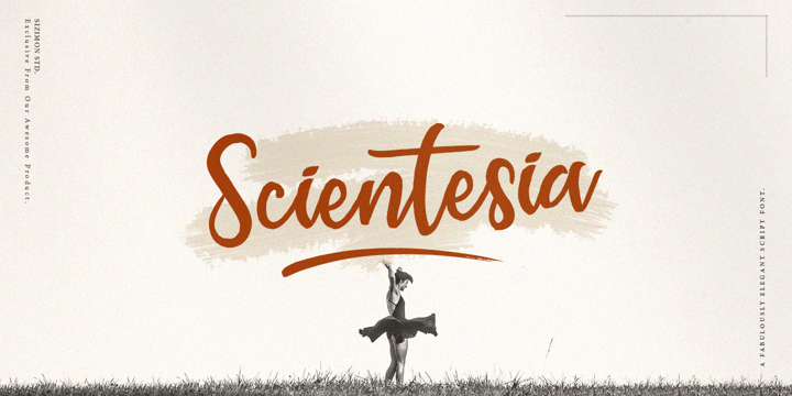 Scientesia Font Poster 6
