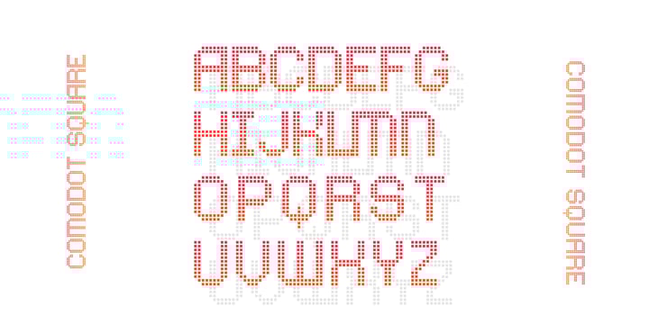 Comodot Font Poster 12