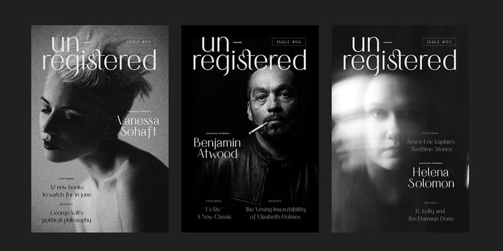 HV Simplicité Font Poster 11