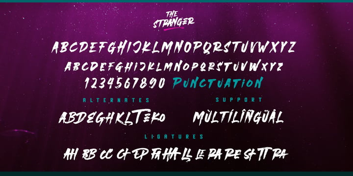 The Stranger Font | Webfont & Desktop | MyFonts