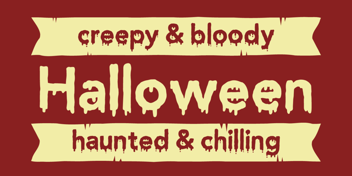 Bloody Charm Font Poster 3