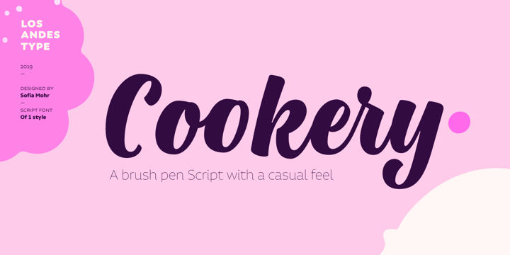 Cookery Font Poster 1