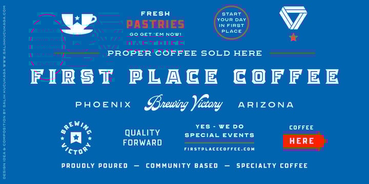 The Pretender Font Poster 9