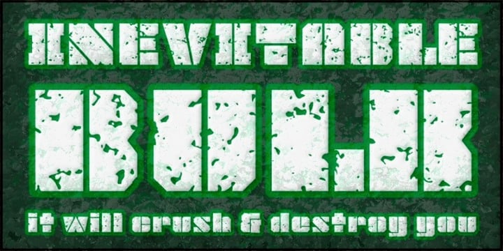 JLS OverKill Font Poster 9