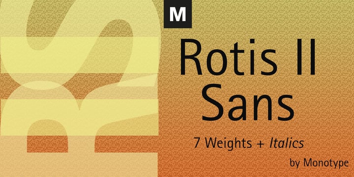 Rotis II Sans Font Poster 1