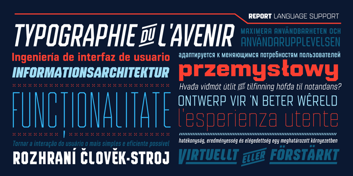Refinery Font Poster 10