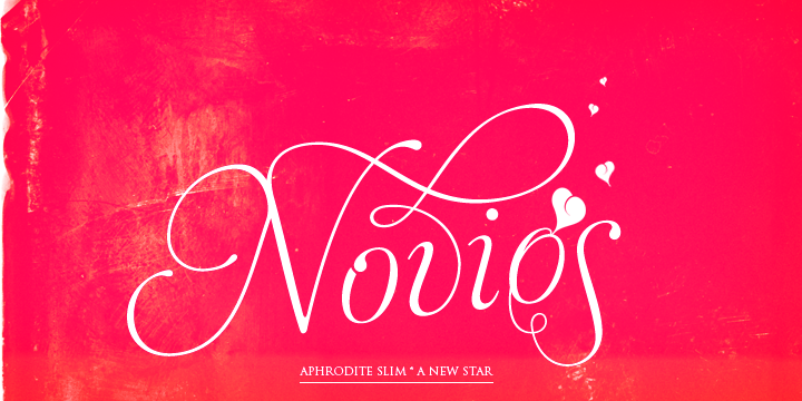 Aphrodite Slim Font Poster 7