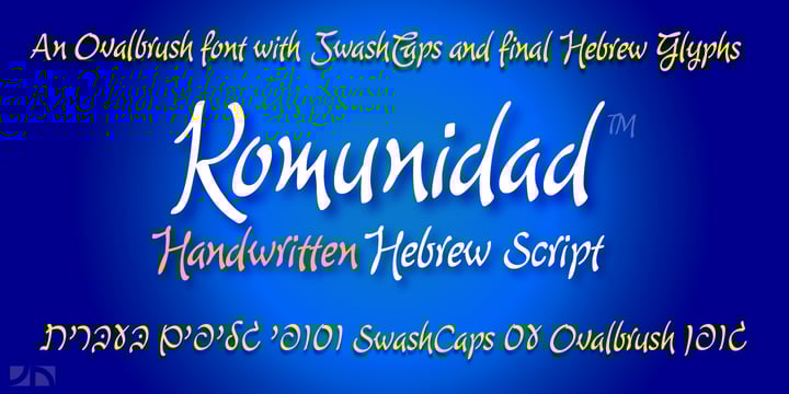 Komunidad Hebrew Script