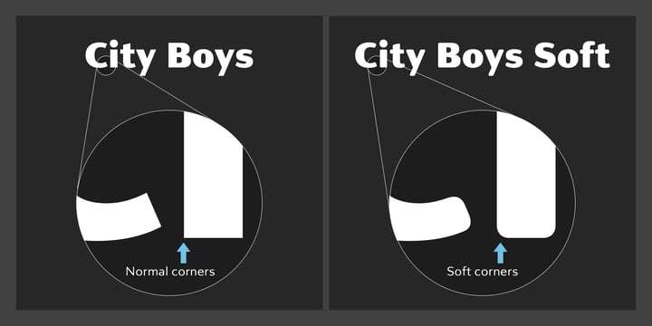 City Boys Font Poster 7