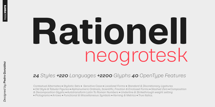 Rationell Font Poster 1
