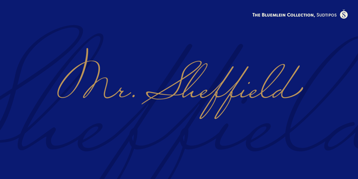 Mr Sheffield Pro Font Poster 1