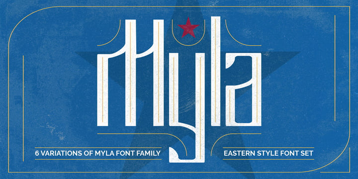 Myla Font Poster 1