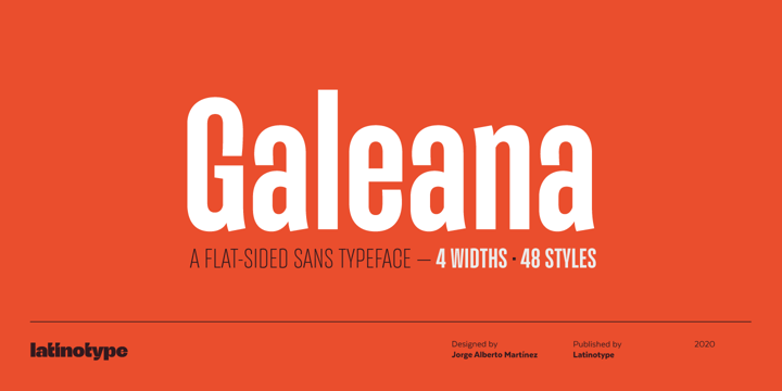 Galeana Font Poster 1